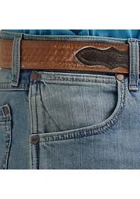 Men's Retro Slim Straight Jeans