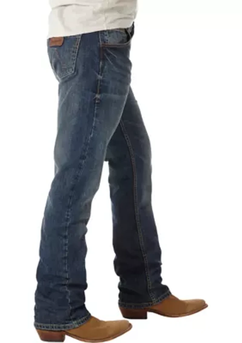 Men's Retro Slim Bootcut Jeans