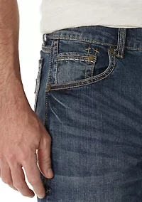 Men's Retro Slim Bootcut Jeans