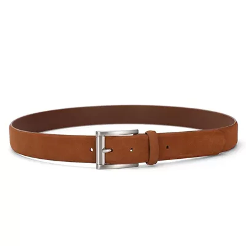 Chestnut Suede Leather Belt