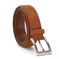 Chestnut Suede Leather Belt