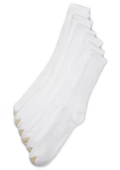 Big & Tall  Cotton Crew 6 Pk Athletic Socks