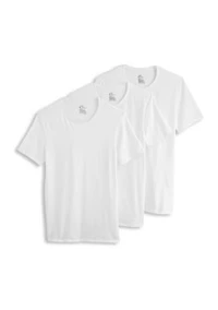 Men's Cotton Stretch T-Shirts - 3 Pack