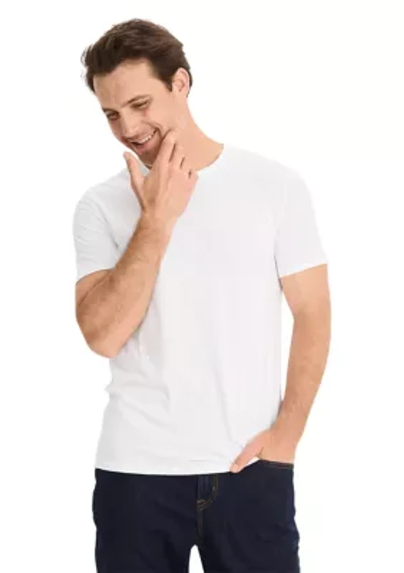 Men's Cotton Stretch T-Shirts - 3 Pack