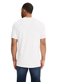 Cotton Stretch V- Neck T-Shirt - 3 Pack