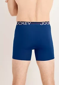 Infinite Cool Microfiber Stretch 5" Boxer Brief - 3 Pack