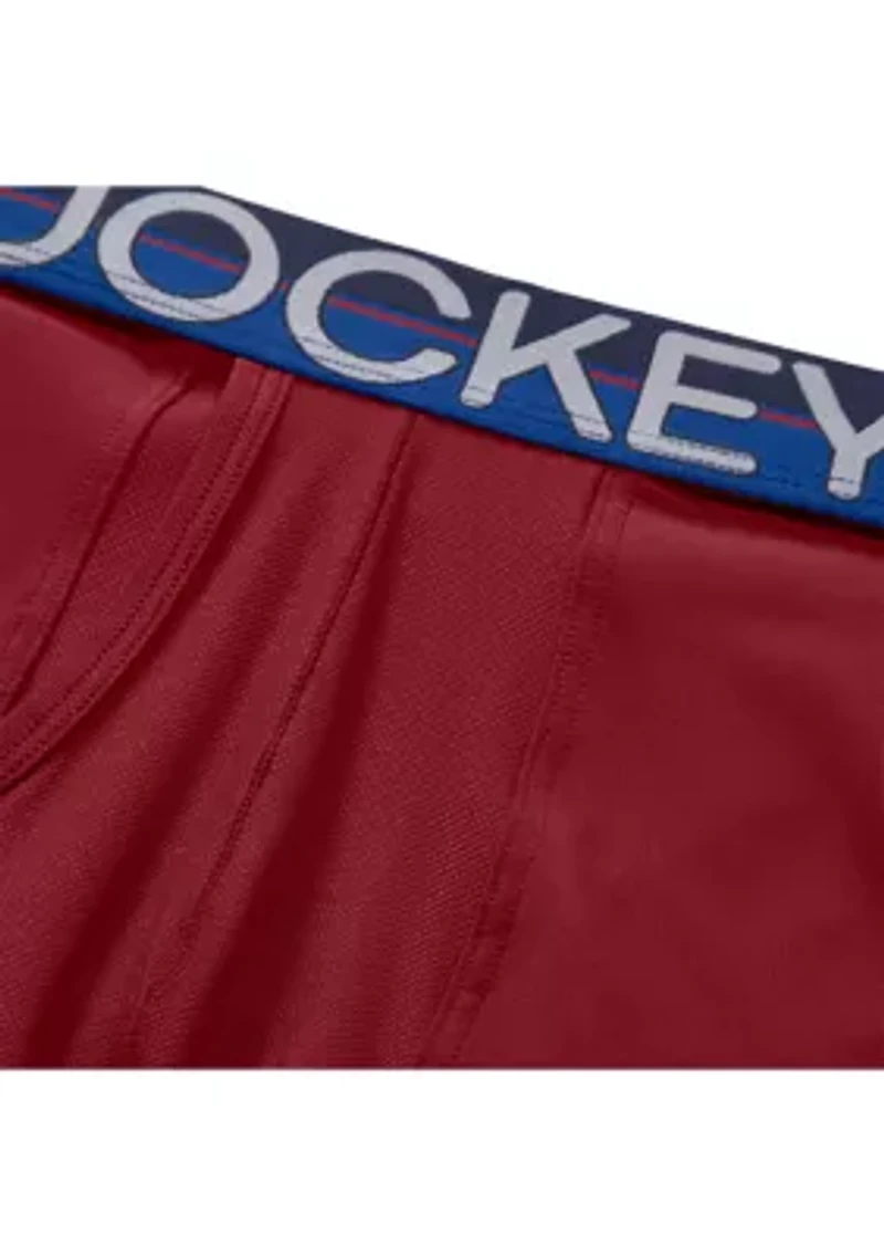 Infinite Cool Microfiber Stretch 5" Boxer Brief - 3 Pack