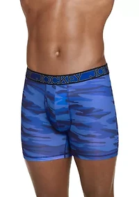 Active Microfiber 5" Boxer Brief - 3 Pack