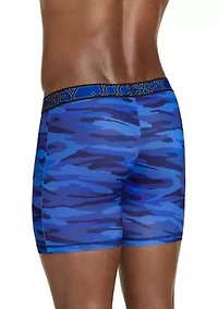 Active Microfiber 5" Boxer Brief - 3 Pack