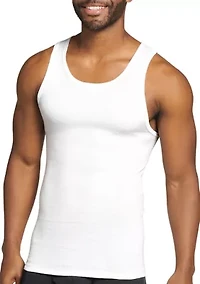 Cotton A-Shirt Tank - 4 Pack