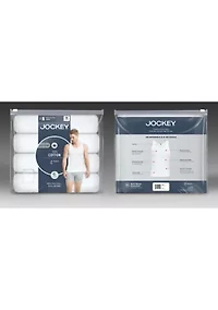 Cotton A-Shirt Tank - 4 Pack