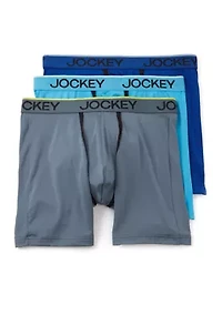 Chafe Proof Pouch Microfiber 7" Boxer Brief - 3 Pack