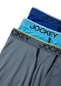 Chafe Proof Pouch Microfiber 7" Boxer Brief - 3 Pack