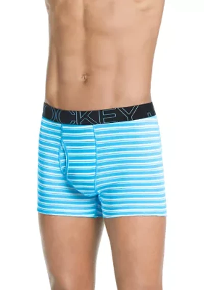 Everyday Casual Cotton Blend 5" Boxer Briefs - 4 Pack