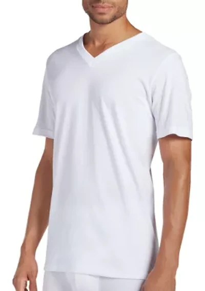 Men’s Classic V-Neck Tees-3 Pack +1 Bonus Shirt