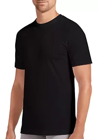 Men’s Classic Crewneck Tees- 3 Pack + 1 Bonus Shirt