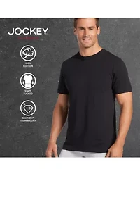 Men’s Classic Crewneck Tees- 3 Pack + 1 Bonus Shirt