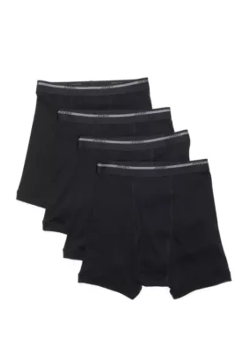 Men’s Classic Boxer Brief-3 pack + 1 Bonus Pair