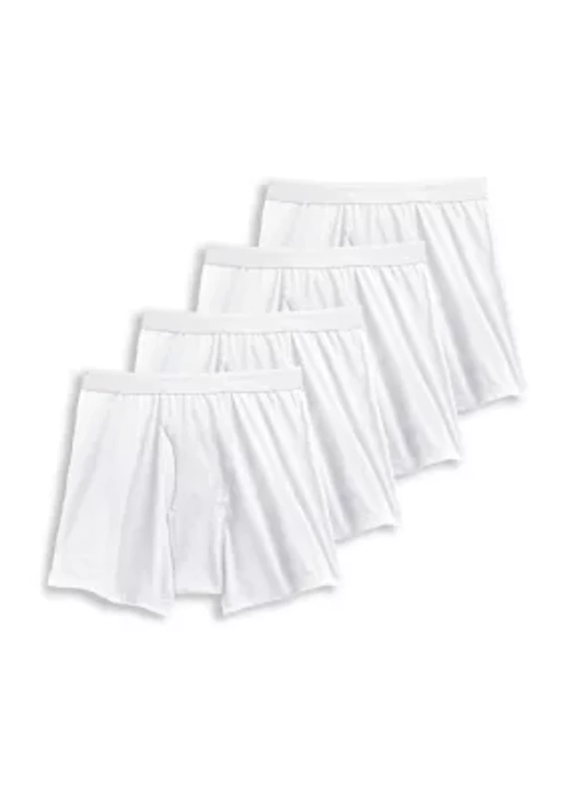 Men’s Classic Boxer Brief-3 pack + 1 Bonus Pair