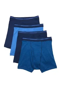 Men’s Classic Boxer Brief-3 pack + 1 Bonus Pair