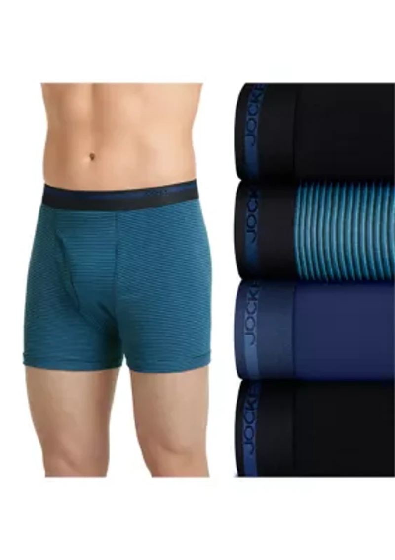 Men’s Classic Boxer Brief-3 pack + 1 Bonus Pair