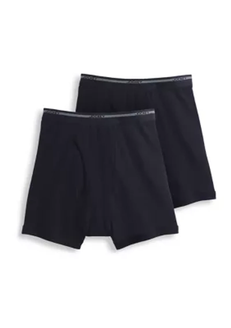 Big & Tall Full-Rise Boxer Brief - 2 Pack