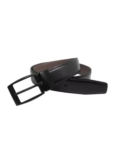 Feather Edge Stitched Reversible Belt
