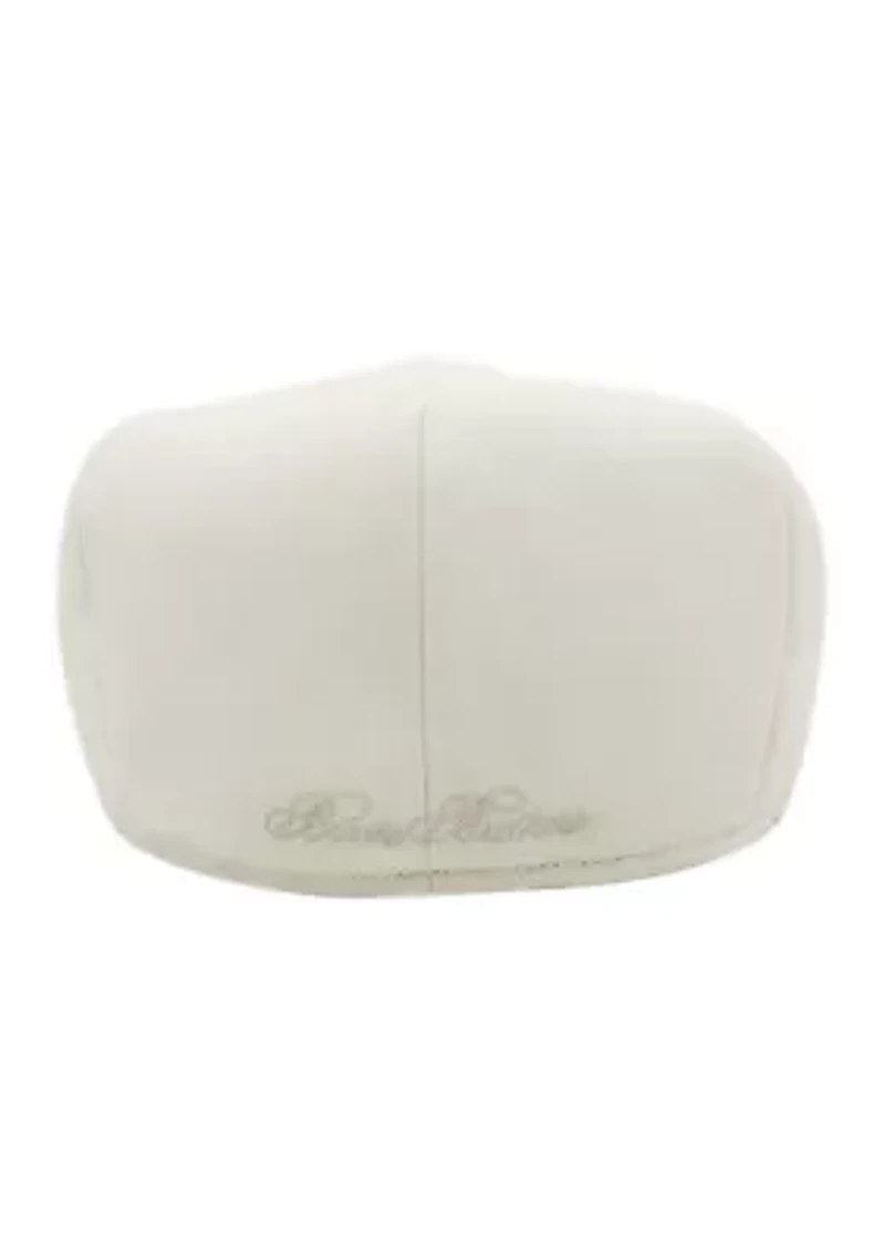 Herringbone Linen Ivy Cap