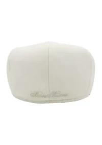 Herringbone Linen Ivy Cap