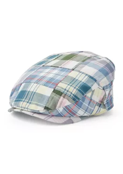 Patched Madras Ivy Cap