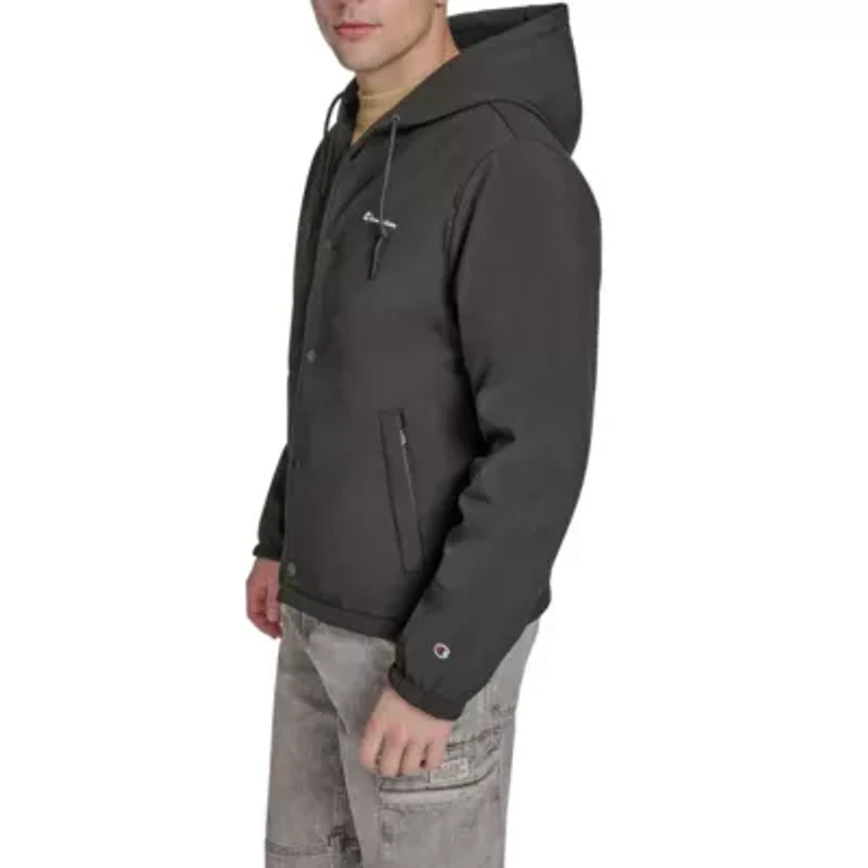 Softshell Hooded Coaches Jacket