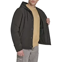 Softshell Hooded Coaches Jacket