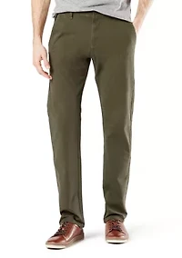 Men's Ultimate 360 Slim Army Olive Chino Pants