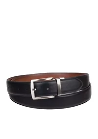 Big & Tall Stretch Reverse Men's Leather Belt