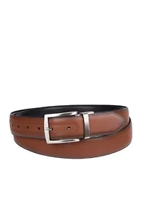 Big & Tall Stretch Reverse Men's Leather Belt