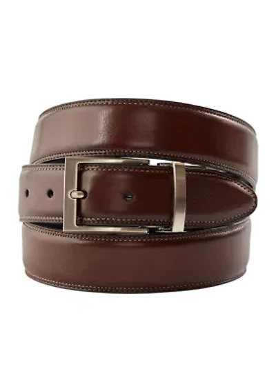 Big & Tall Tan/Black Reversible Belt