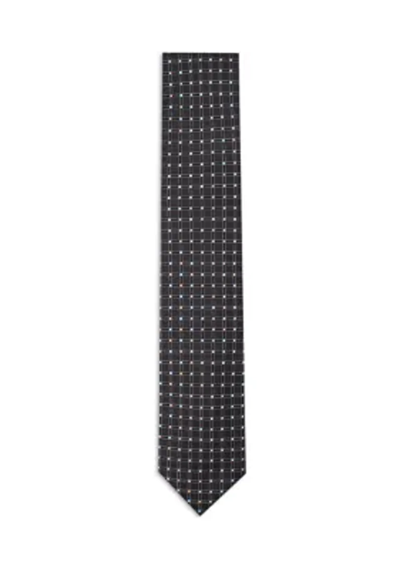 Big & Tall Neat Grid Tie