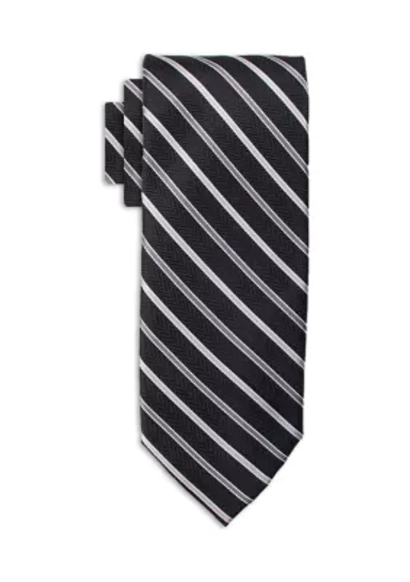 Big & Tall Boston Stripe Tie