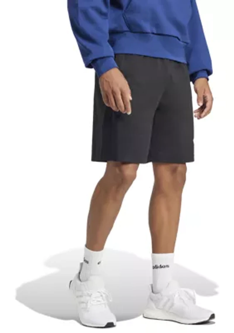 Big & Tall Single Logo Jersey Shorts