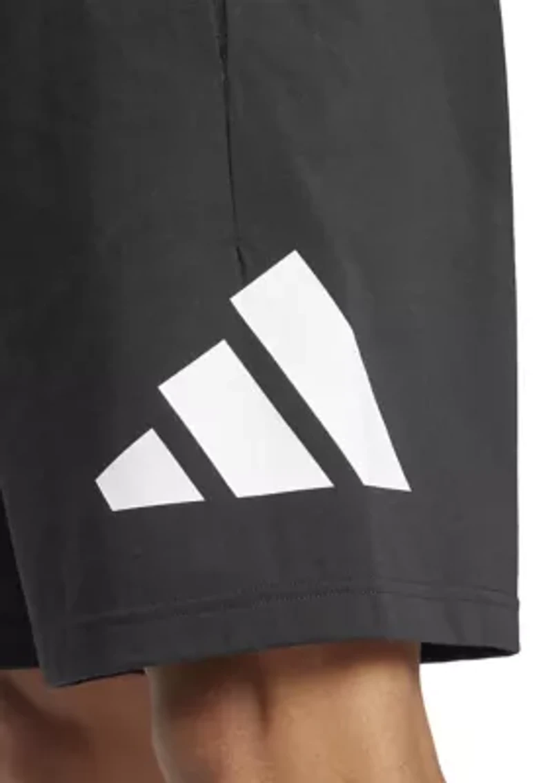 Big & Tall Single Logo Jersey Shorts