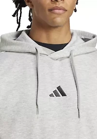 Essentials 3-Stripes Fleece Hoodie