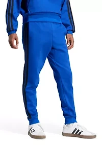 Essentials 3-Stripes Open Hem Fleece Pants