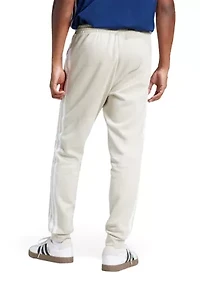 Essentials 3-Stripes Open Hem Fleece Pants