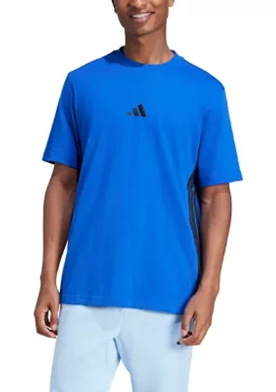 Essentials 3-Stripes Single Jersey Tee