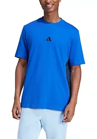 Essentials 3-Stripes Single Jersey Tee