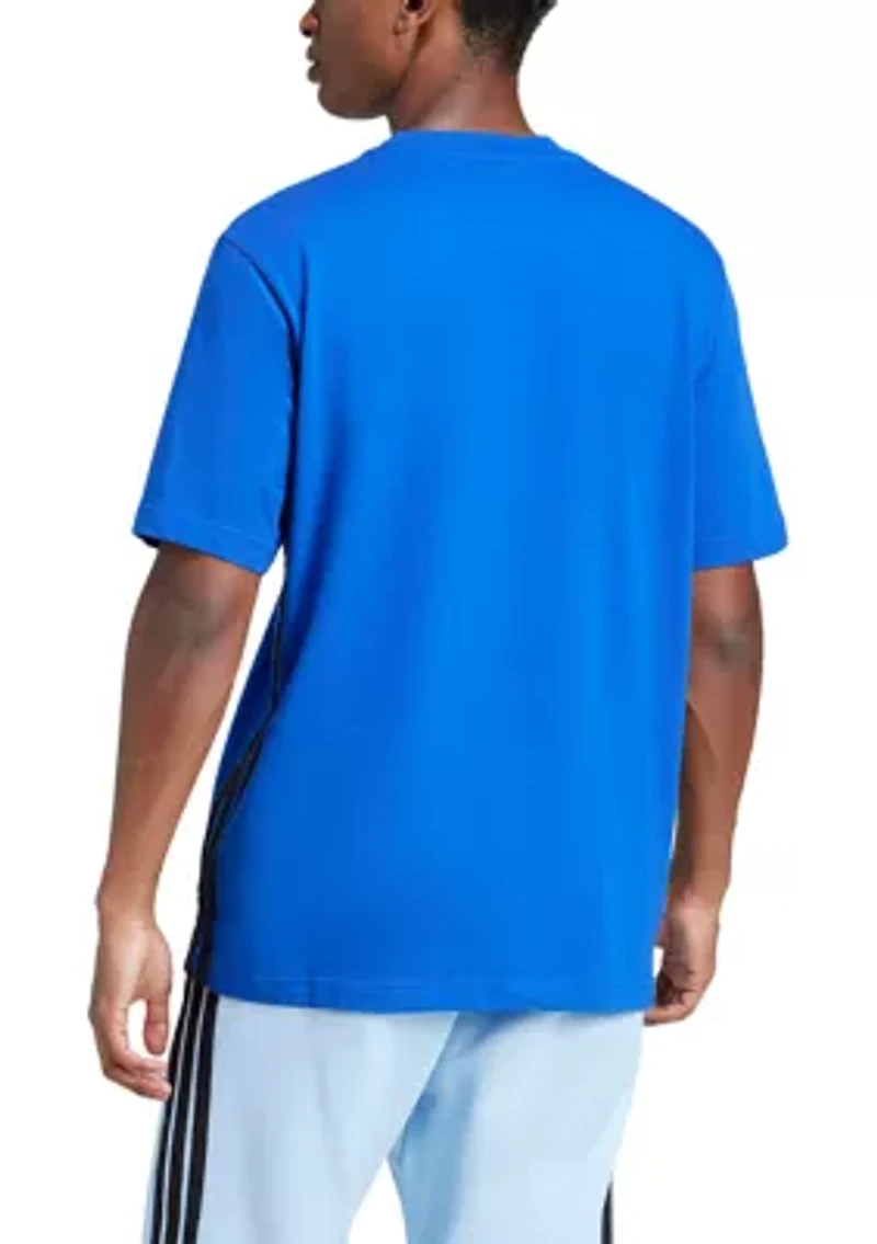 Essentials 3-Stripes Single Jersey Tee