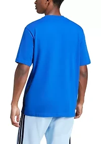 Essentials 3-Stripes Single Jersey Tee