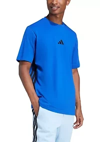 Essentials 3-Stripes Single Jersey Tee