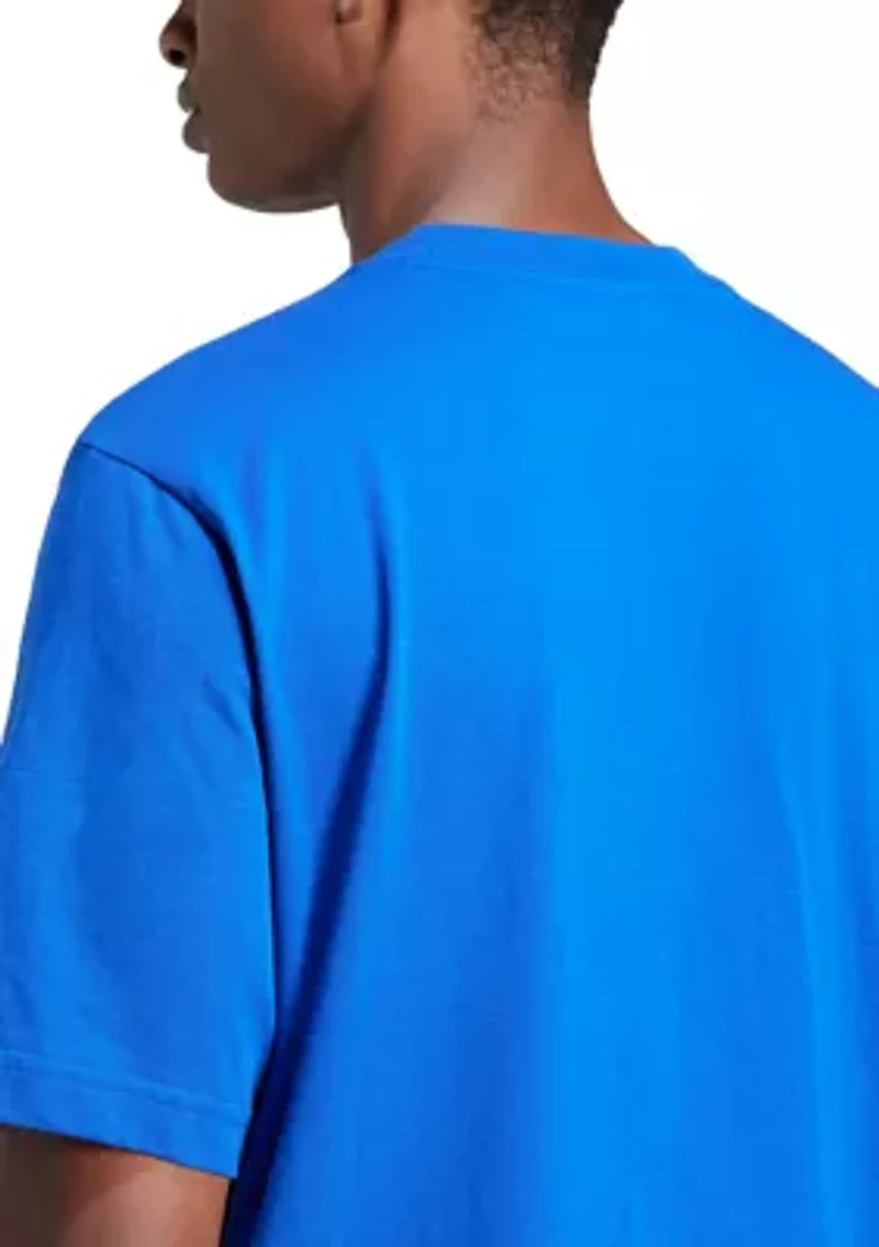 Essentials 3-Stripes Single Jersey Tee