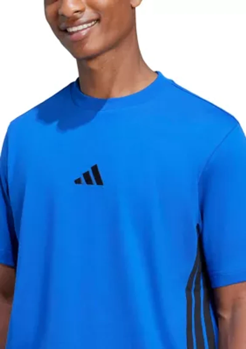 Essentials 3-Stripes Single Jersey Tee